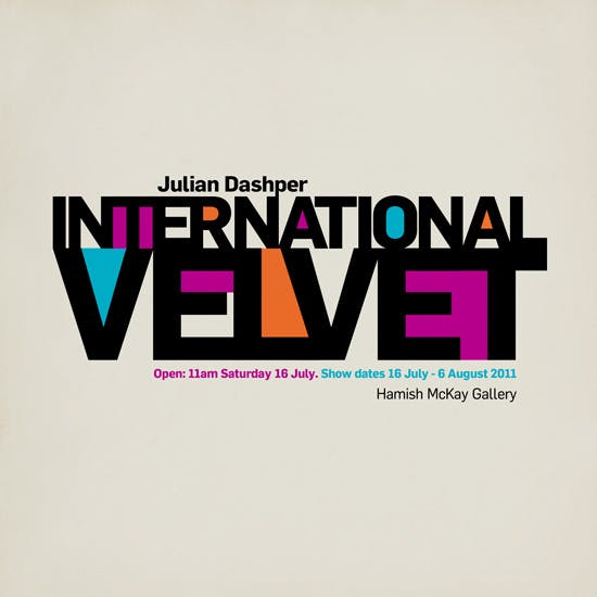 Julian Dashper - International Velvet