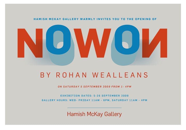 Rohan Wealleans - NOWON