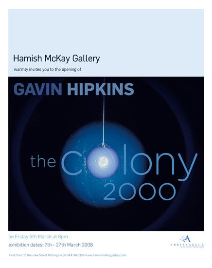Gavin Hipkins - The Colony 2000