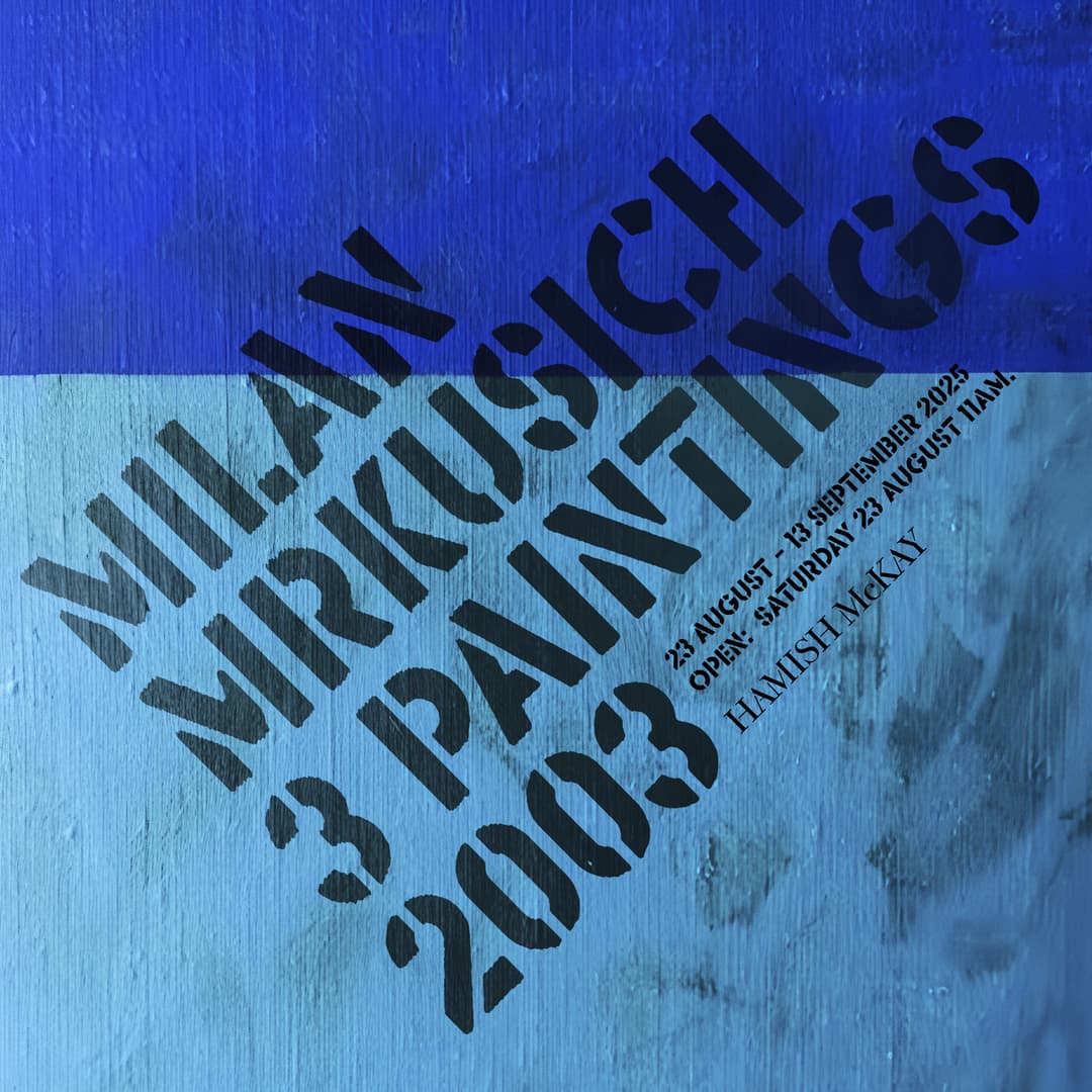 Milan Mrkusich – 3 Paintings 2003