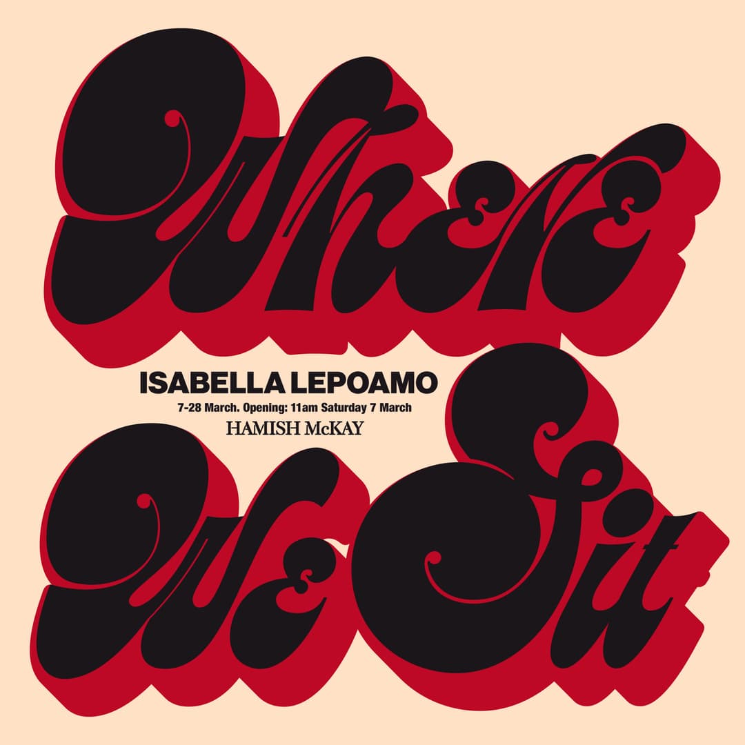 Isabella Lepoamo – Where We Sit